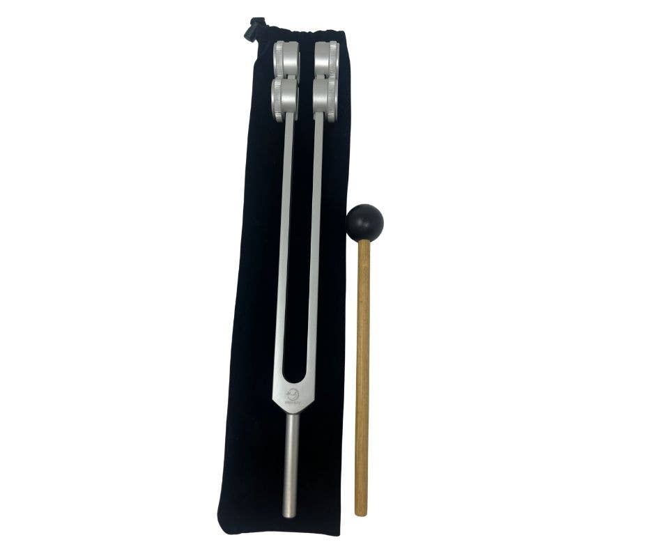Tuning Forks Double Silver- C Note 40 Hz