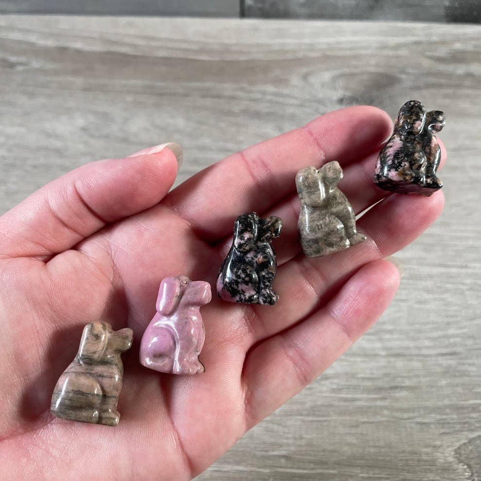 Dog Stone Carving