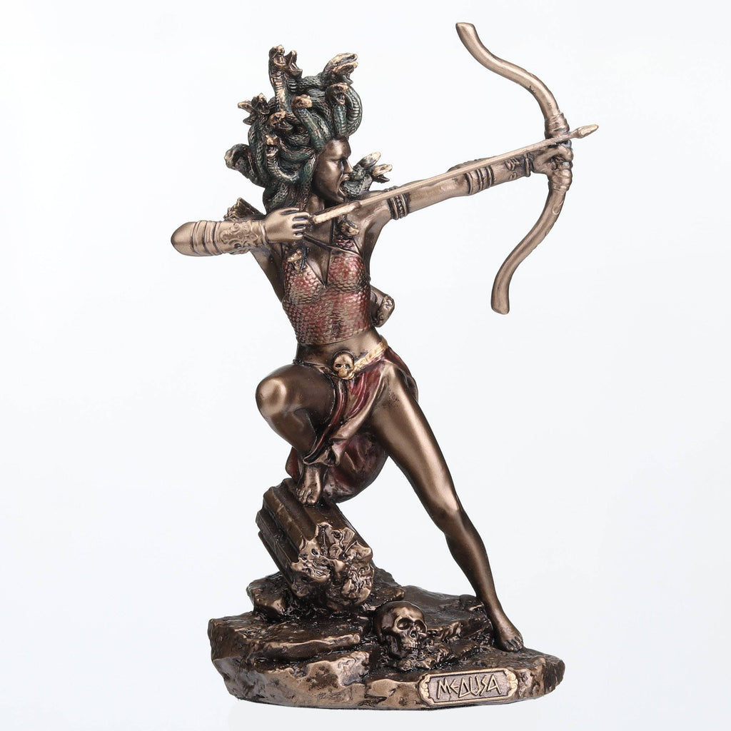 Medusa The Gorgon Drawing Bow And Arrow