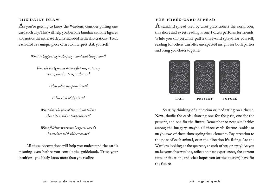 Tarot of the Woodland Wardens by Jessica  Roux: English