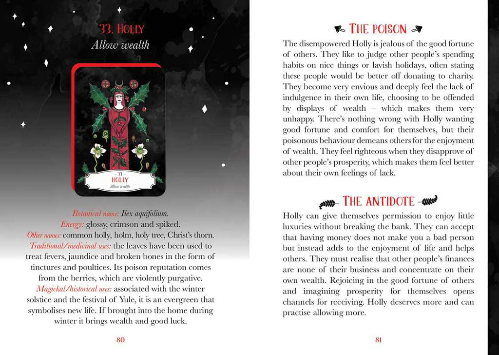 Deadly Apothecary Oracle by Priestess Moon: Flashcards; 96 pages / English