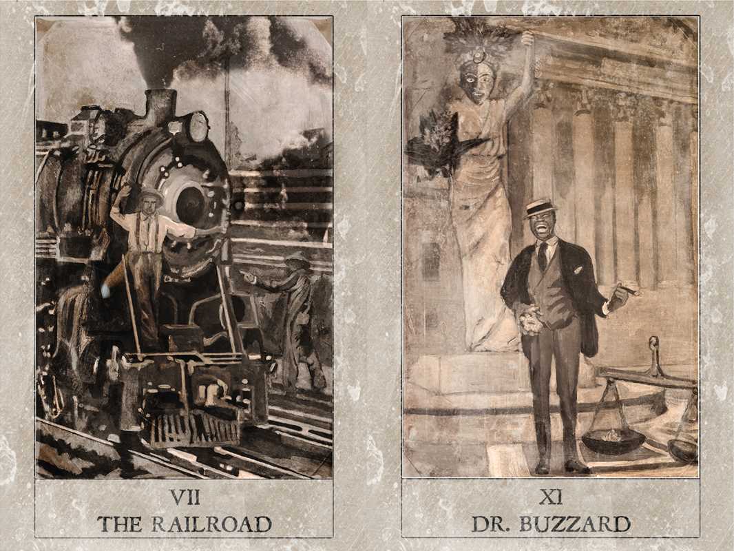 Hoodoo Tarot by Tayannah Lee McQuillar: Flashcards; 160 pages / English