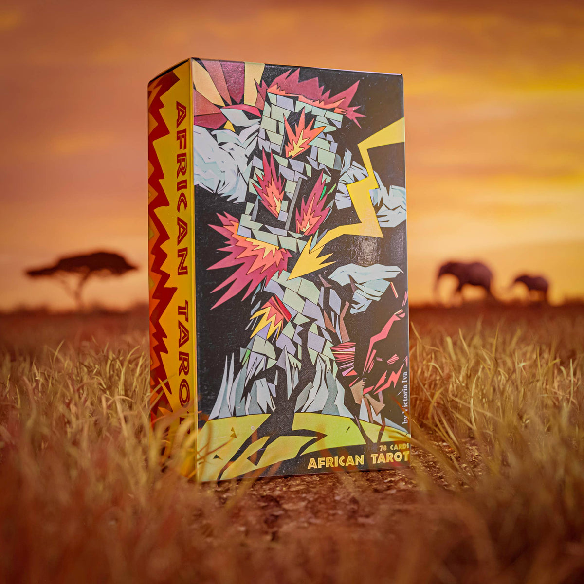 The African Tarot Cubist Tarot Cards Deck