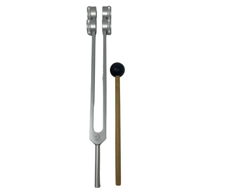 Tuning Forks Double Silver- C Note 40 Hz