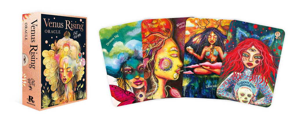 Venus Rising Oracle by Outi Harma: Flashcards; 104 pages / English