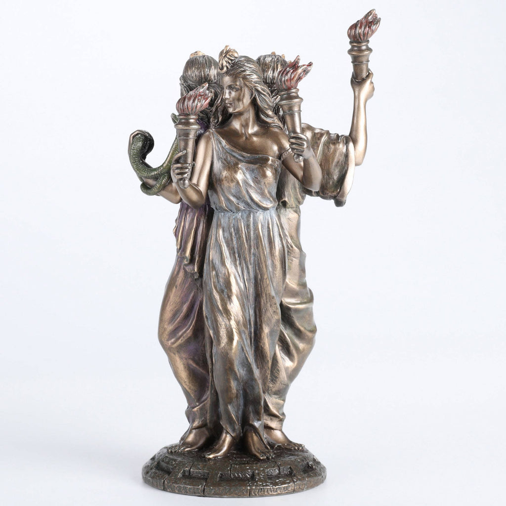8 1/4 Inches Hecate Greek Triple Goddess Of Magic CCB