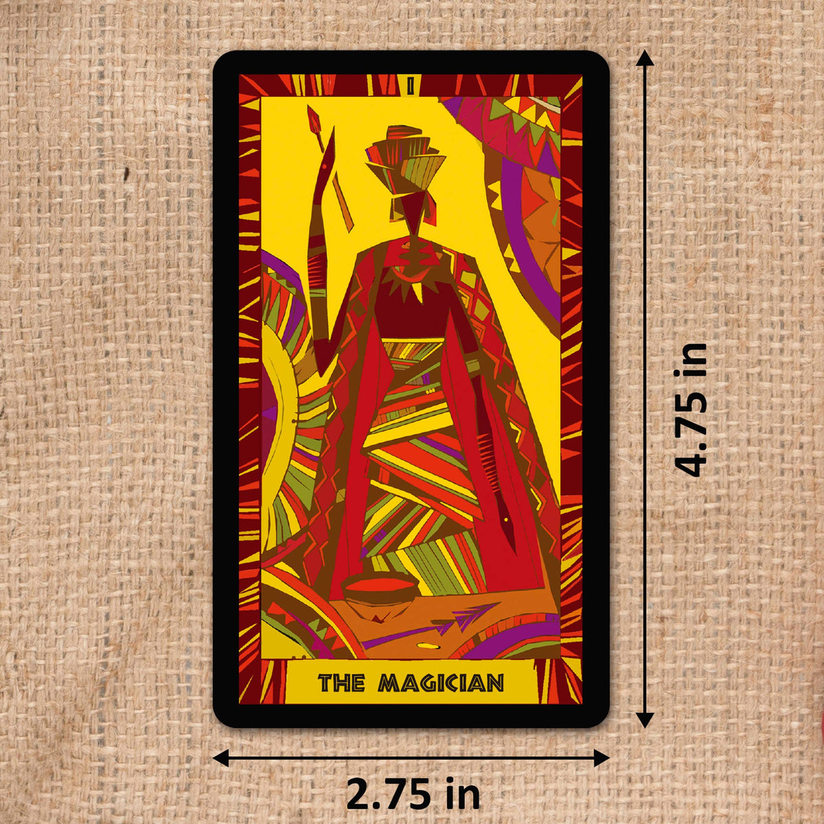 The African Tarot Cubist Tarot Cards Deck