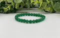 Green Aventurine Stretchable Bracelet 6mm Beads: Bracelets Only