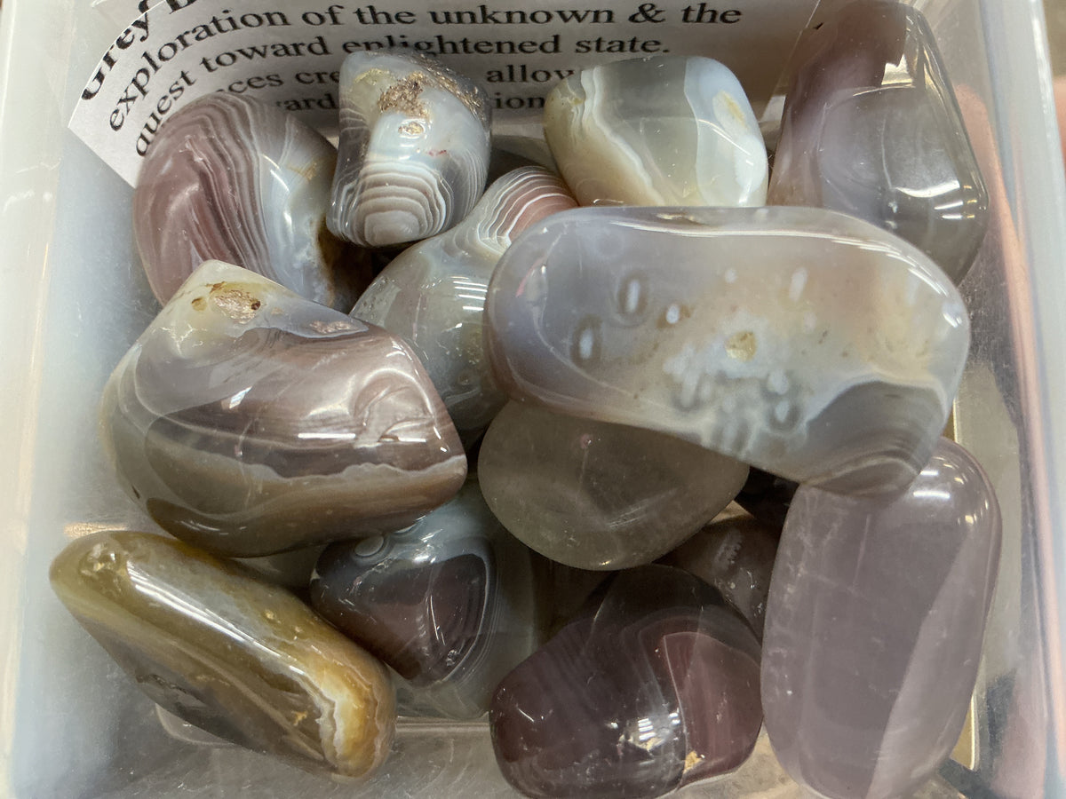Grey Botswana Agate