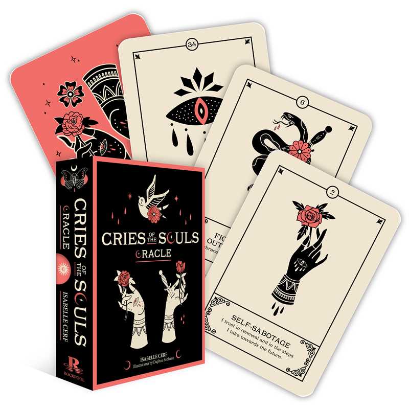 Cries of the Souls Oracle by Isabelle Cerf: Flashcards; 144 pages / English