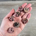 Moon with Star Shaped Stone Carving