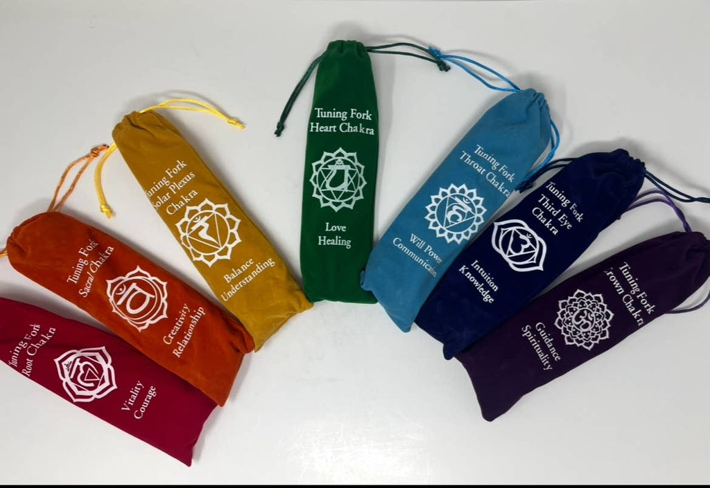 Tuning Forks – Chakra Color 7Pc Set