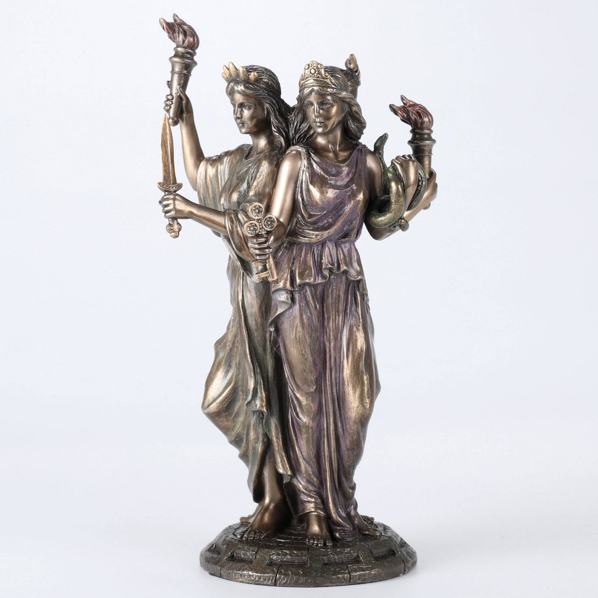 8 1/4 Inches Hecate Greek Triple Goddess Of Magic CCB