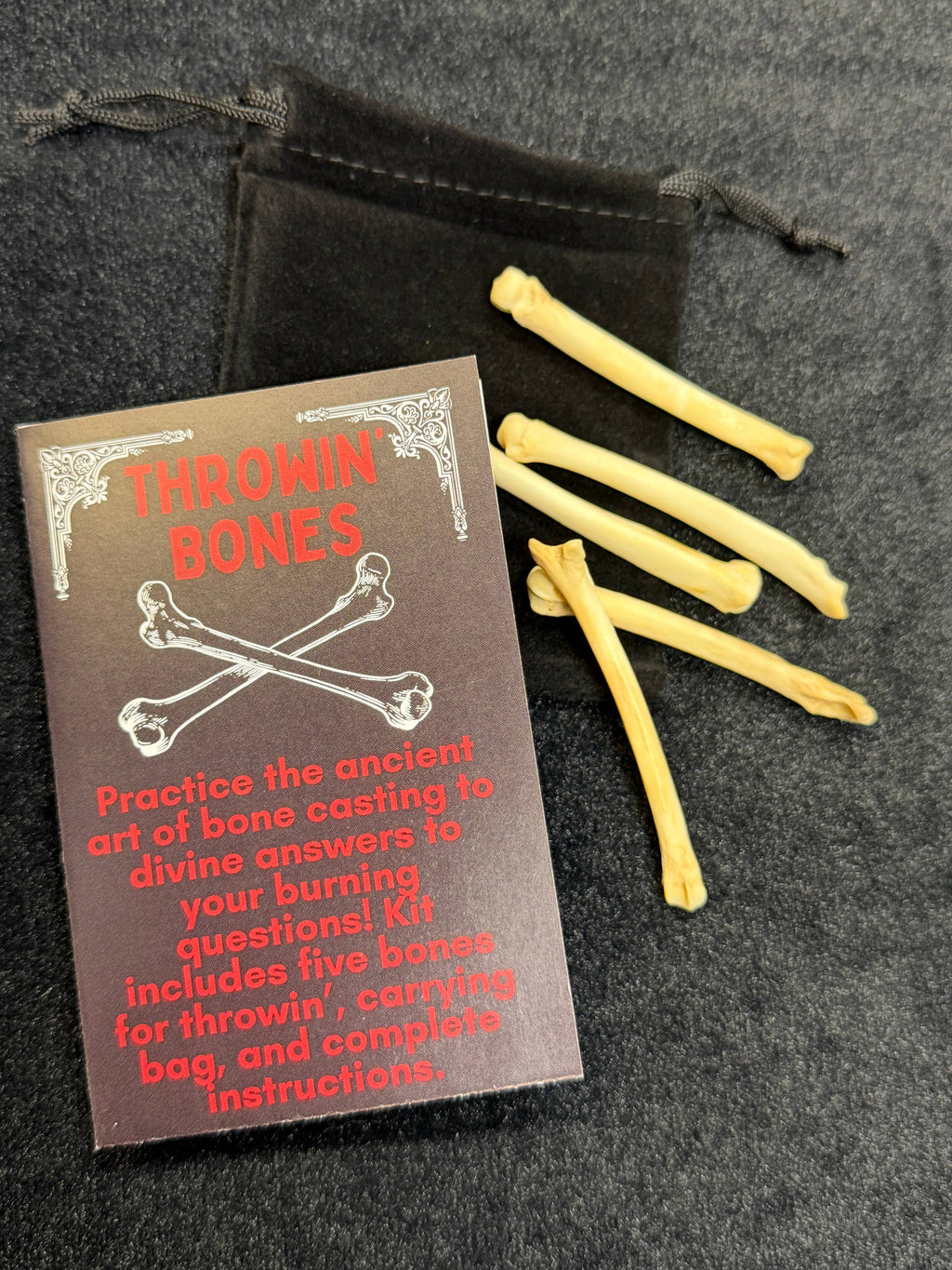 Throwing Bones Divination Kit