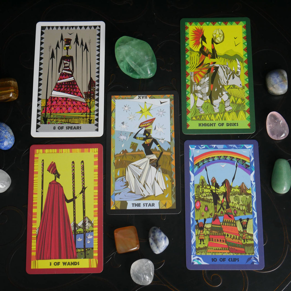 The African Tarot Cubist Tarot Cards Deck