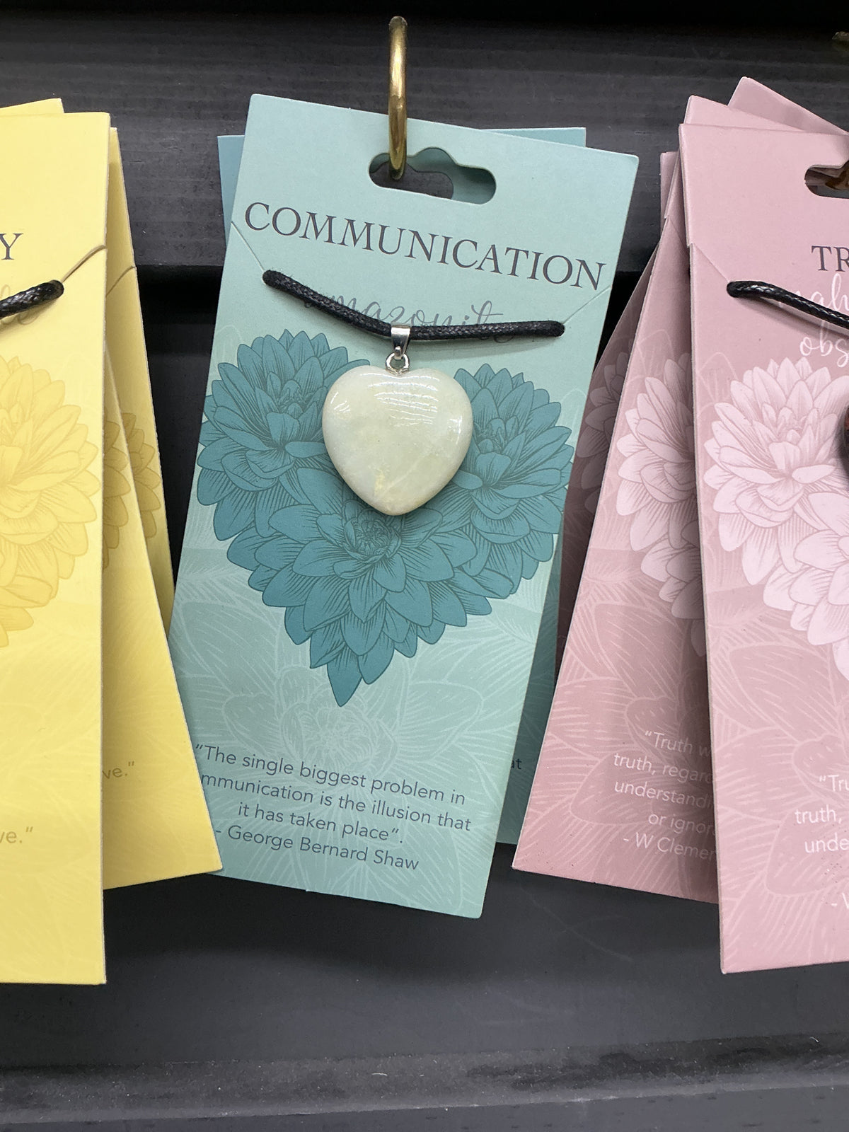 Communication Stone Necklace