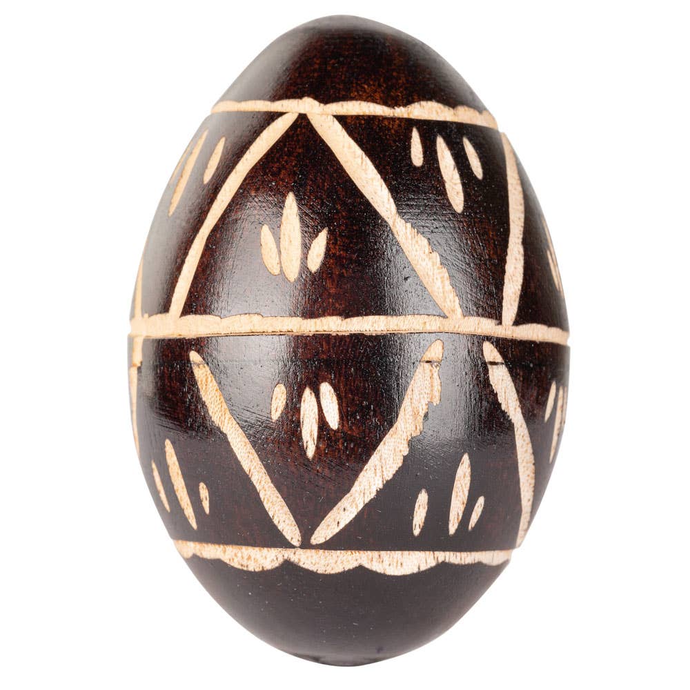 Carved Egg Shaker
