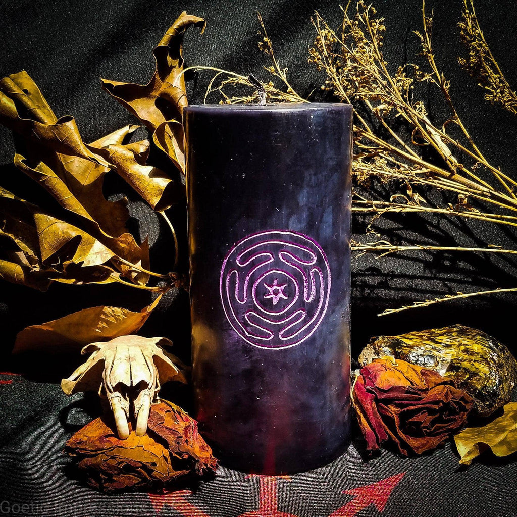 Hecate Sigil Pillar Candle
