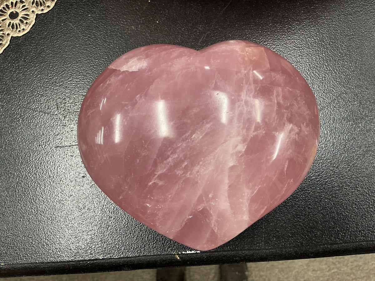 Rose Quartz Heart