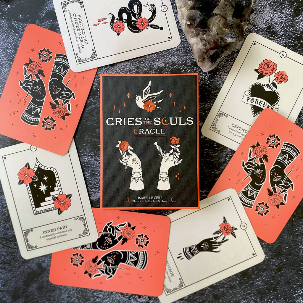 Cries of the Souls Oracle by Isabelle Cerf: Flashcards; 144 pages / English