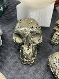 Pyrite Skull