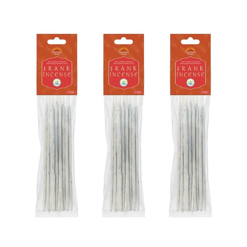Artisan Resin Rolled Incense Sticks - Frankincense (10)