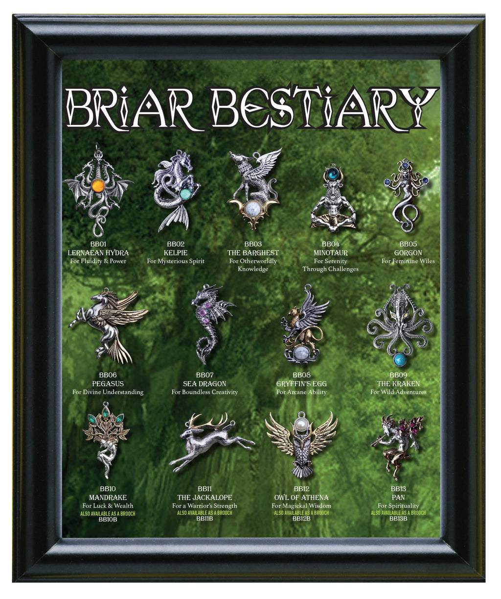 Mandrake for Luck and Wealth Pendant by Briar