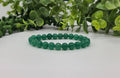 Green Aventurine Stretchable Bracelet 8mm: Bracelets Only