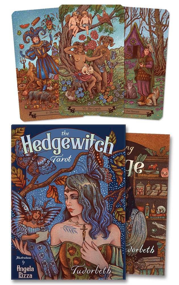 The Hedgewitch Tarot Kit (Tarot deck and book)