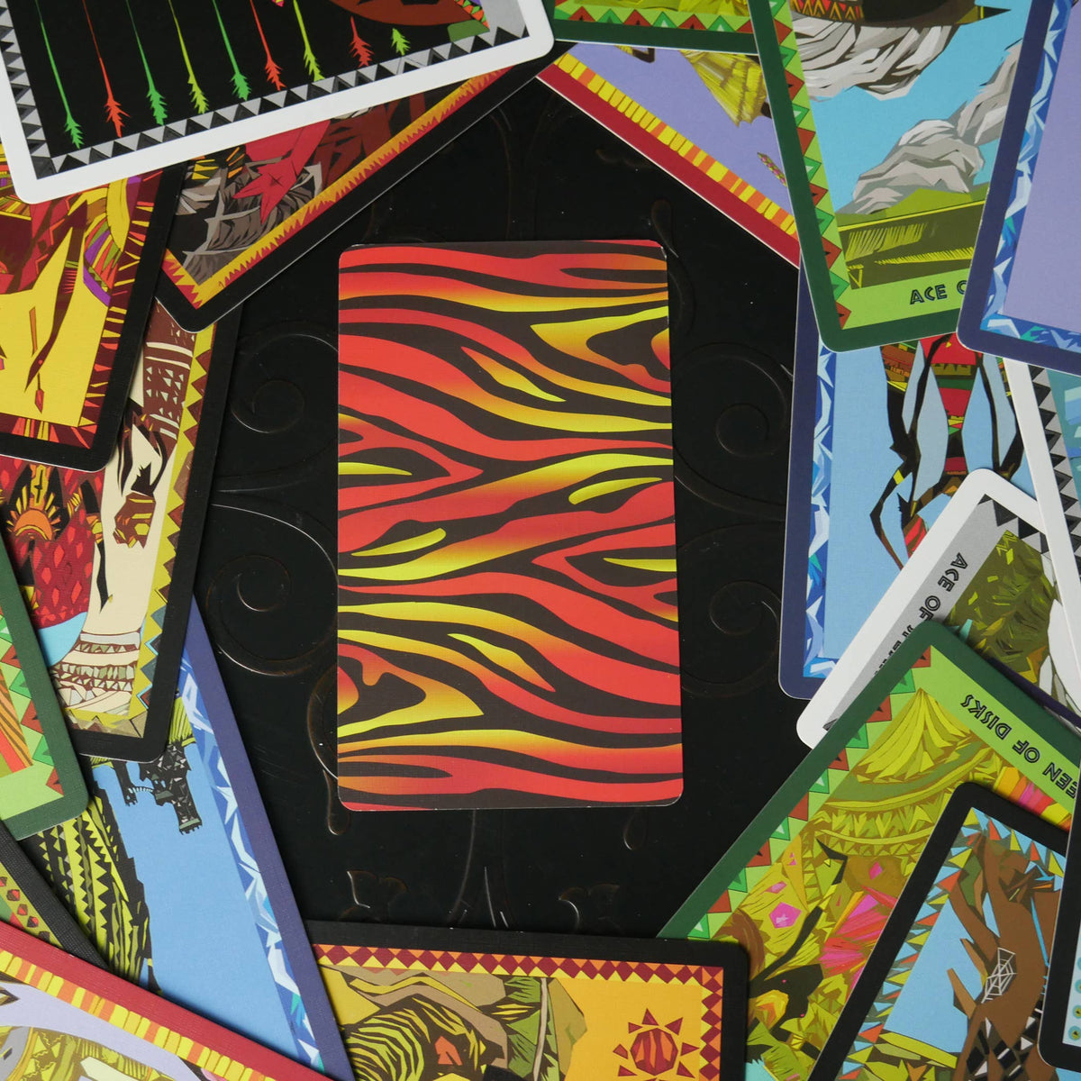 The African Tarot Cubist Tarot Cards Deck