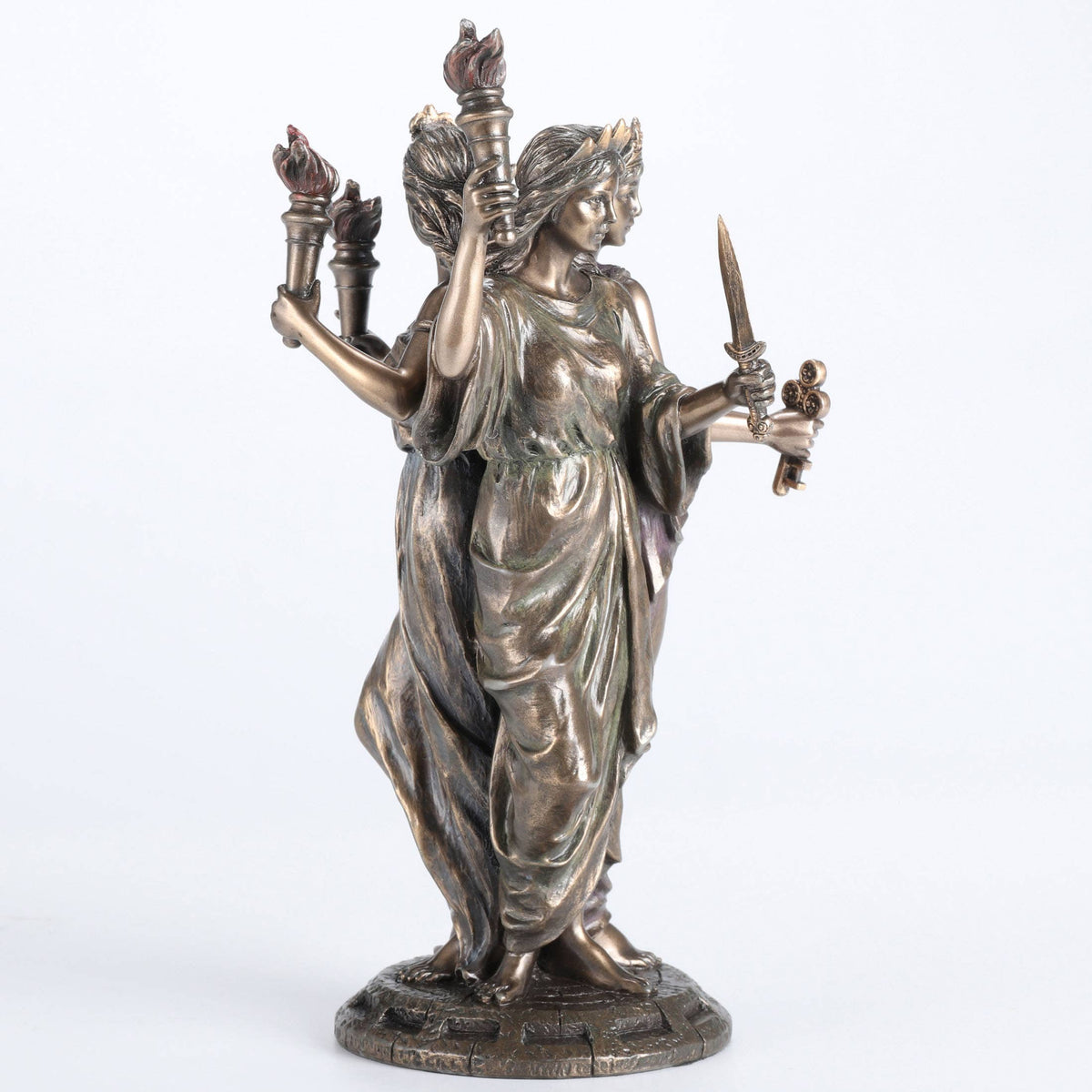 8 1/4 Inches Hecate Greek Triple Goddess Of Magic CCB