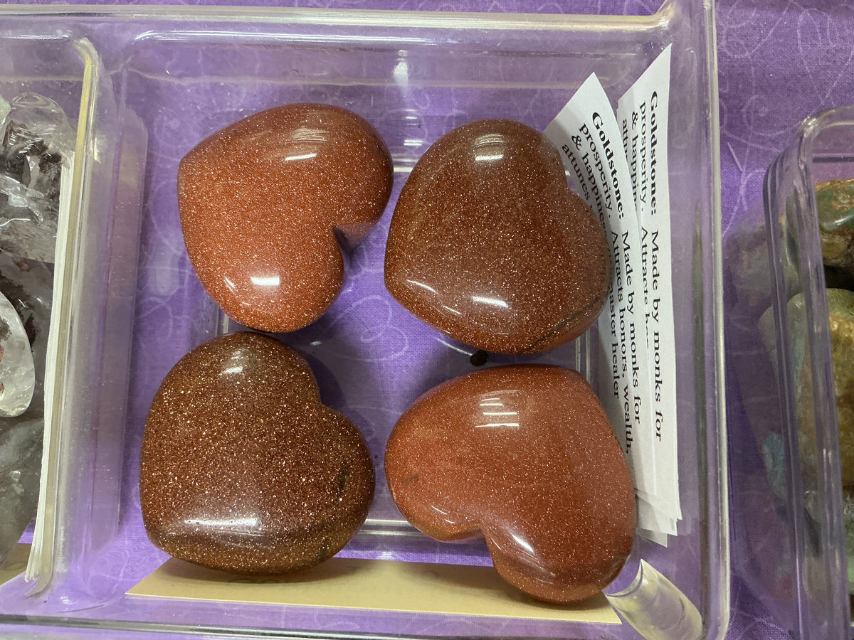 Goldstone Hearts
