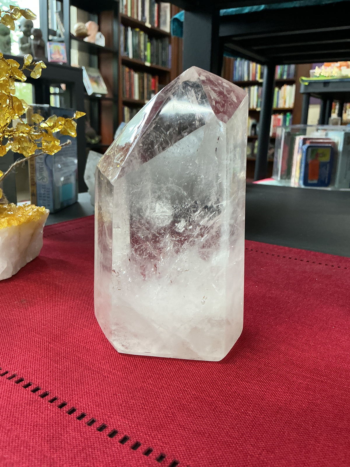 Clear Quartz Tower