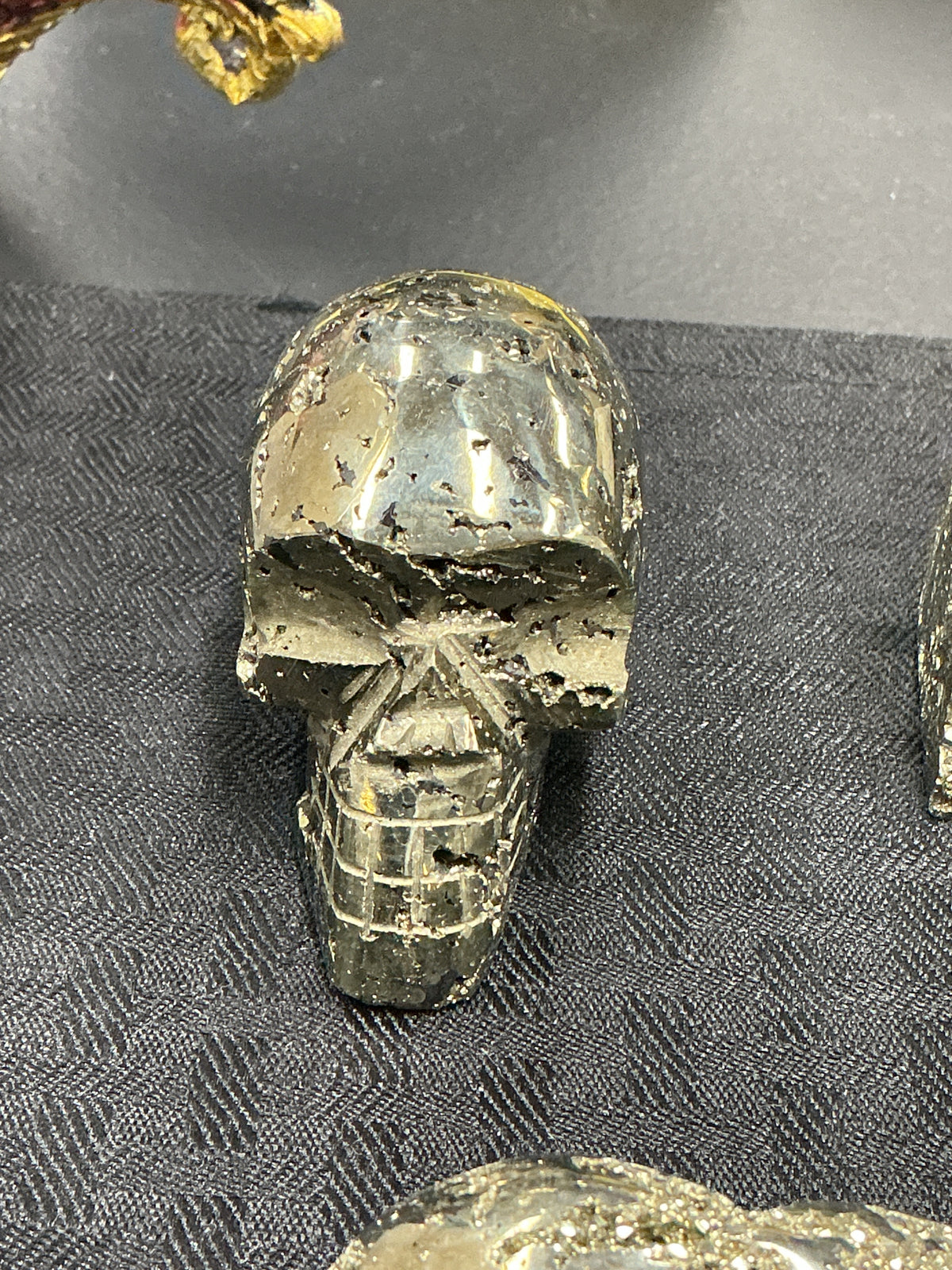 Pyrite Skull