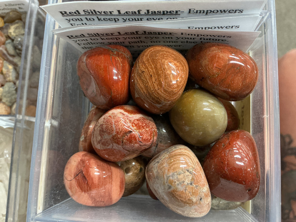 Red Silverleaf Jasper
