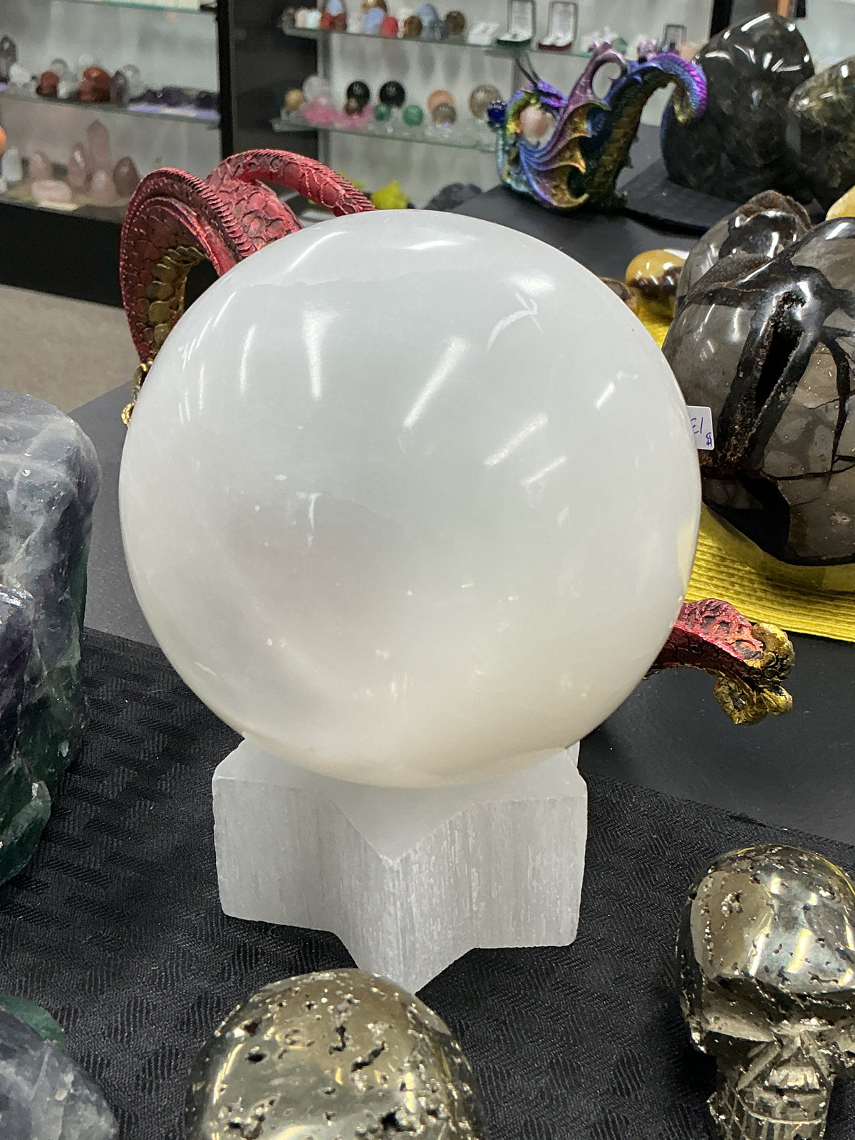 Selenite Sphere Lg