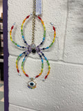 Hanging Beaded Spider - Chakra