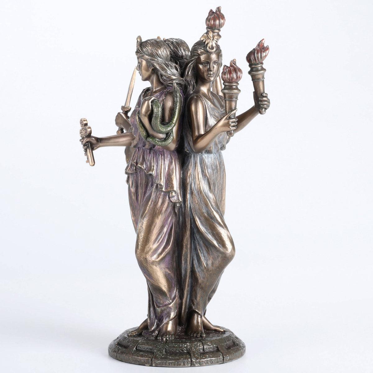 8 1/4 Inches Hecate Greek Triple Goddess Of Magic CCB