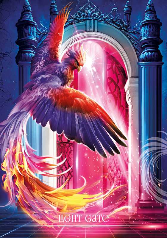 Oracle of the Phoenix by Christine Arana Fader: Flashcards; 128 pages / English