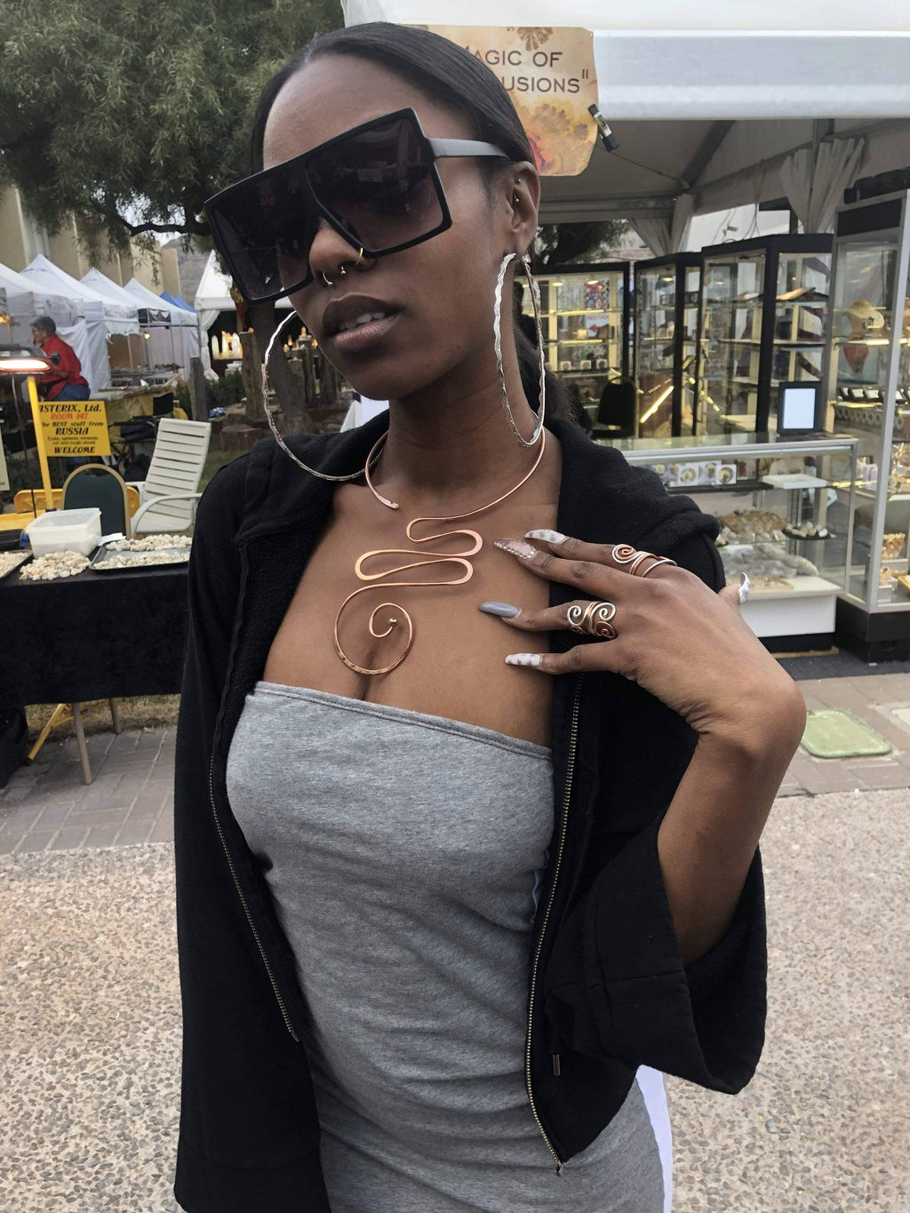 Necklace - Copper Collar