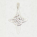 Sterling Silver Pendant/chain - The Witch's Knot: Sterling Silver