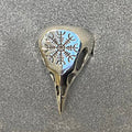 Sterling Silver Ring - Raven Head: Sterling Silver / 11