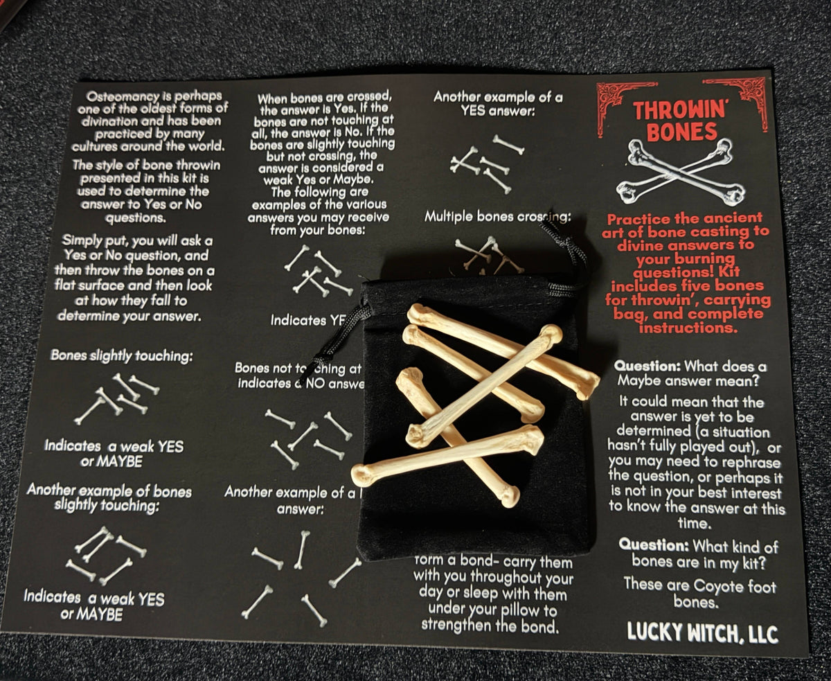 Throwing Bones Divination Kit