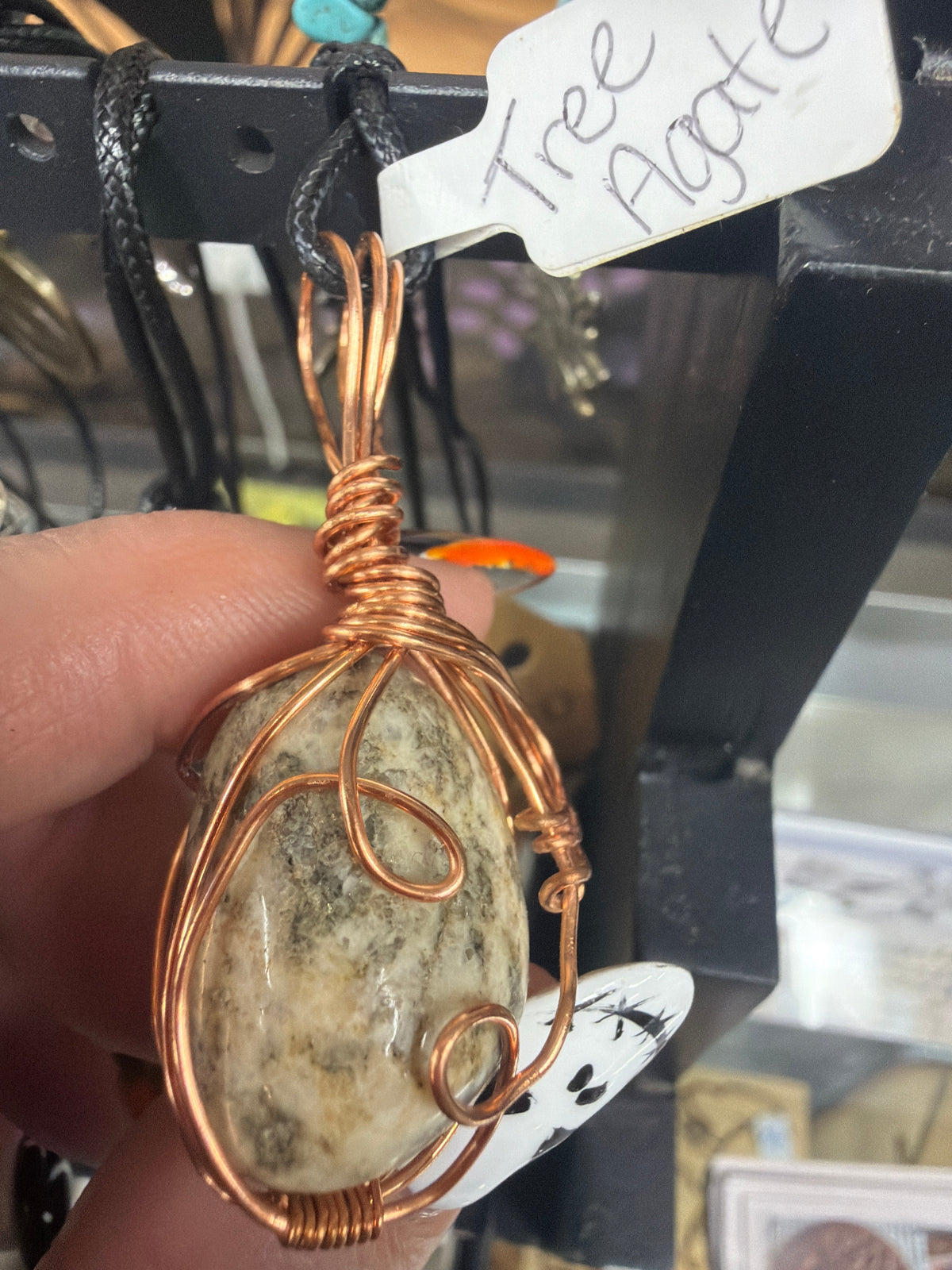 Tree Agate Pendant
