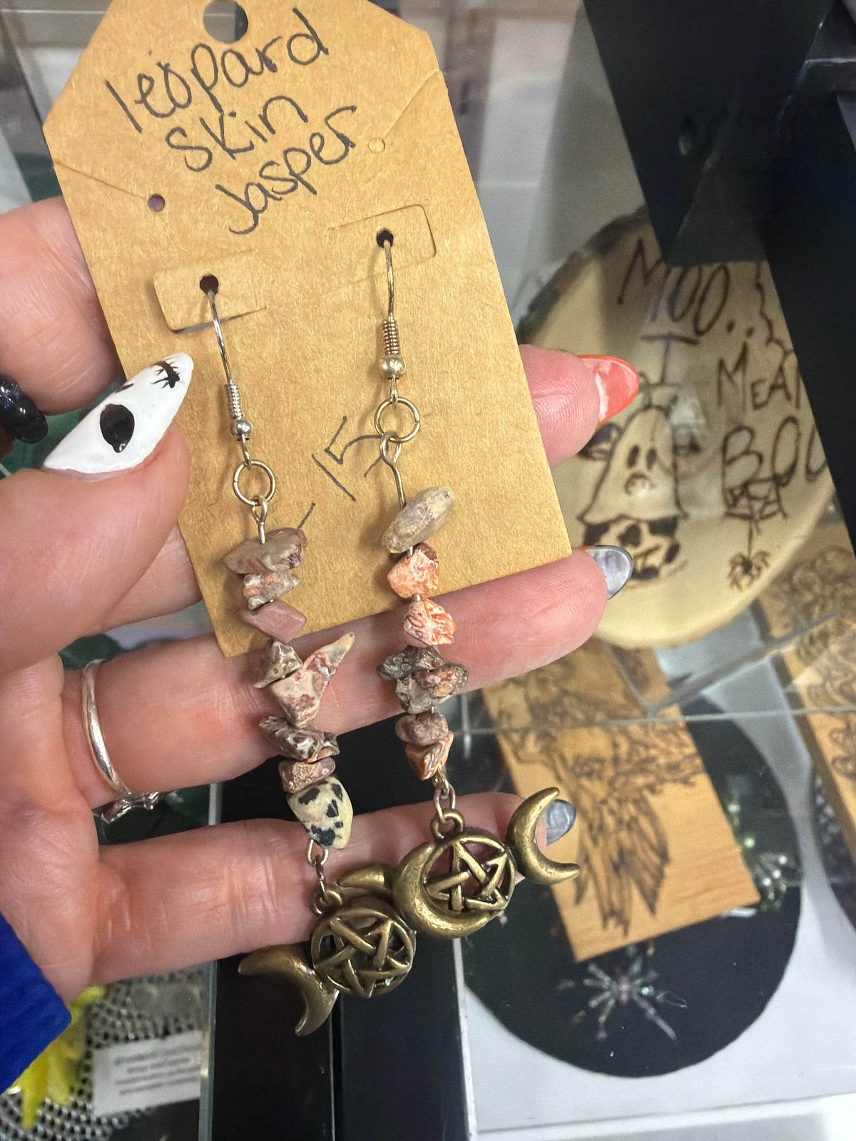 Leopard Skin Earrings