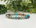 Imperial Jasper Stretchable Bracelet 8mm: Bracelets Only