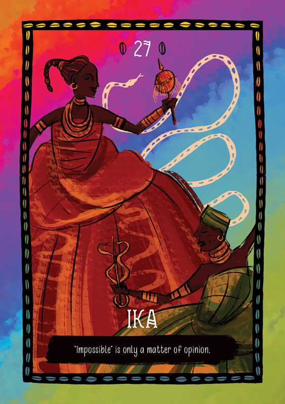 African Gods Oracle by Diego de Oxóssi: Flashcards; 128 pages / English