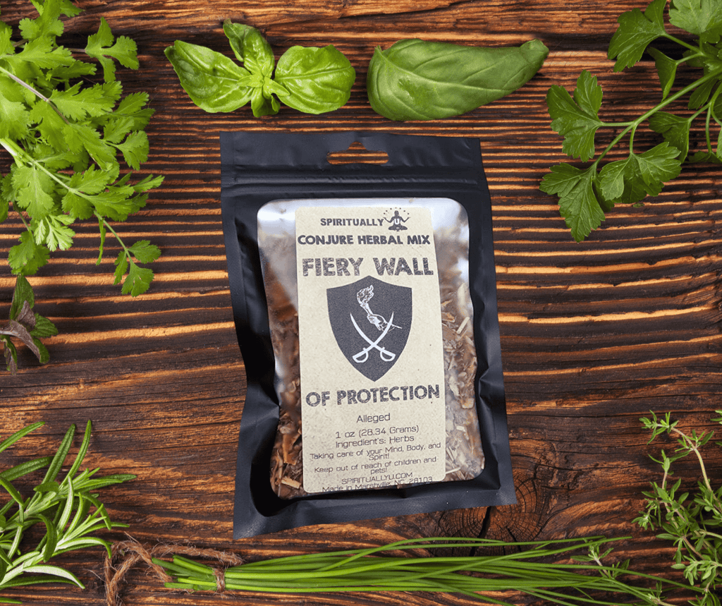 Fiery Wall Of Protection Conjure Herbal Mix