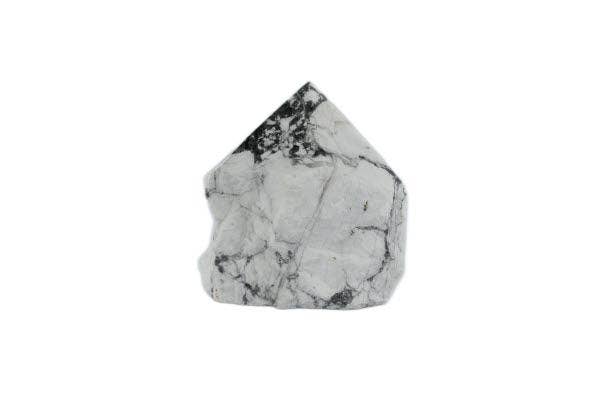Howlite Part Polished Point 4