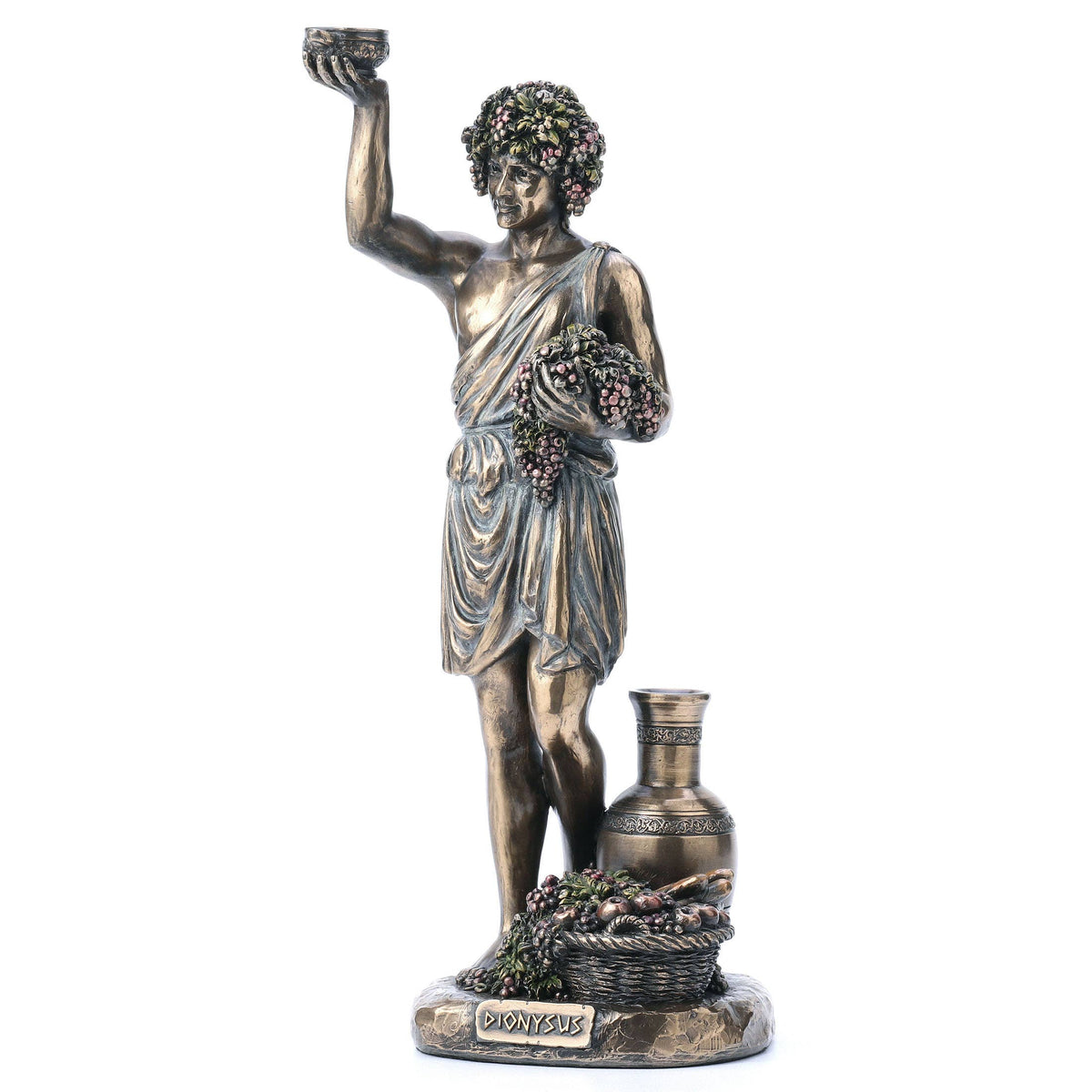 Dionysus Holding Grape Greek God Of Wine